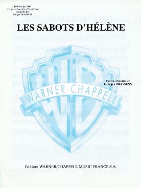 Illustration brassens les sabots d'helene