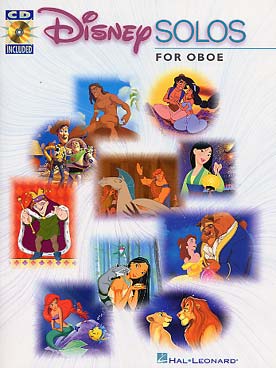 Illustration disney solos for oboe