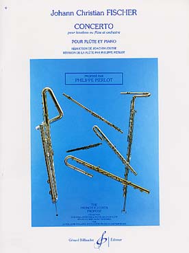 Illustration fischer concerto pour flute ou hautbois