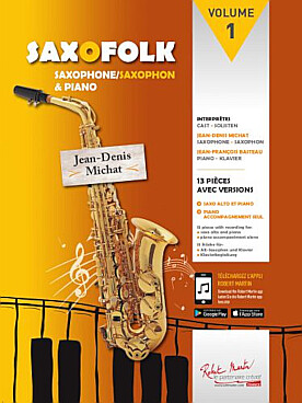 Illustration de SAXOFOLK - Vol. 1 : 13 pièces faciles