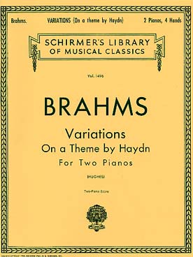 Illustration de Variations sur un thème de Haydn op. 56b