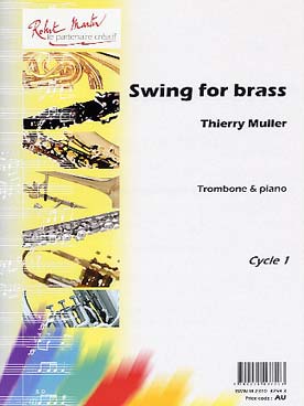 Illustration de Swing for brass