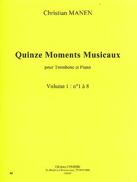 Illustration de 15 Moments musicaux - Vol. 1 : N° 1 à 8