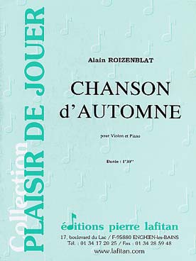 Illustration de Chanson d'automne