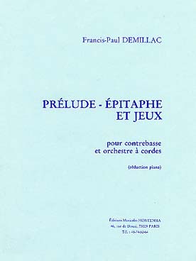 Illustration de Prélude, épitaphe et jeux