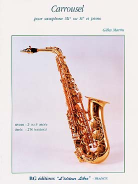 Illustration de Carrousel (saxophone alto ou ténor)