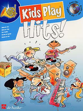 Illustration kids play hits avec cd