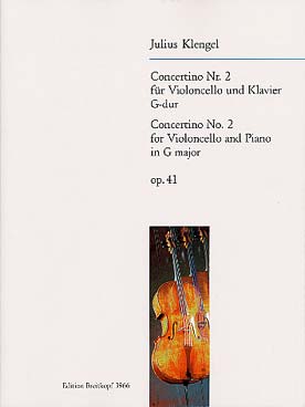 Illustration klengel concertino n° 2 op. 41 sol maj