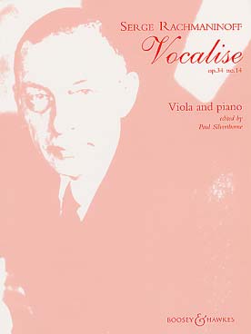 Illustration de Vocalise op. 34 N° 14