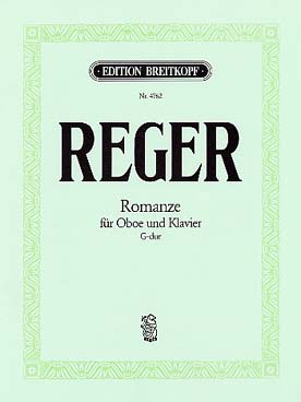 Illustration reger romance (hautbois)