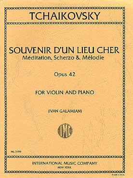 Illustration de Souvenir d'un lieu cher op. 42