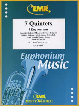 Illustration de 7 QUINTETTES pour 5 euphoniums