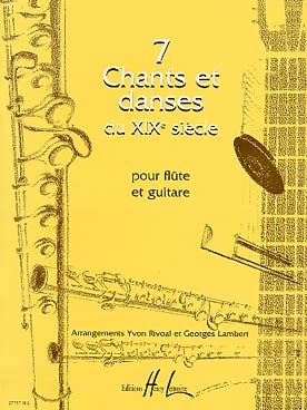 Illustration 7 chants et danses du 19e siecle