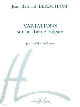 Illustration de Variations sur un thème bulgare pour violon et harpe
