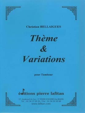 Illustration bellaigues theme et variation (tambour)