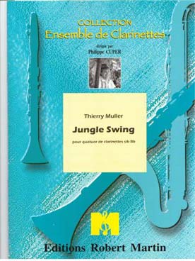 Illustration de Jungle swing pour ensemble de clarinette