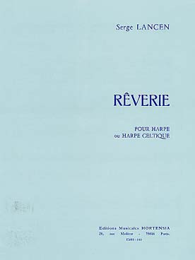 Illustration de Réverie pour grande harpe