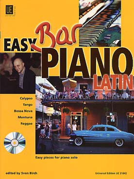 Illustration easy bar piano avec cd vol. 2 : latin