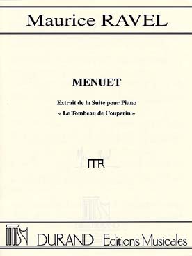 Illustration de Menuet du tombeau de Couperin