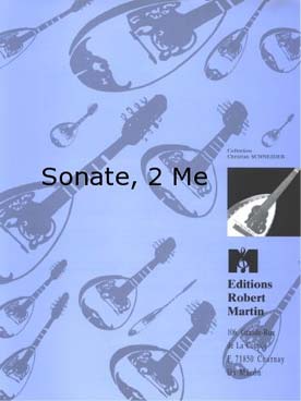 Illustration de Sonate en sol M pour 2 mandolines