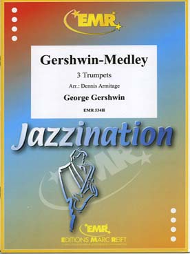 Illustration de Gershwin Medley (arr. Armitage) pour 3 trompettes (ou 3 cornets)