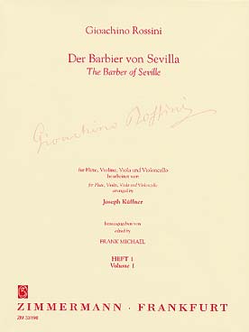 Illustration rossini barbier de seville vol. 1