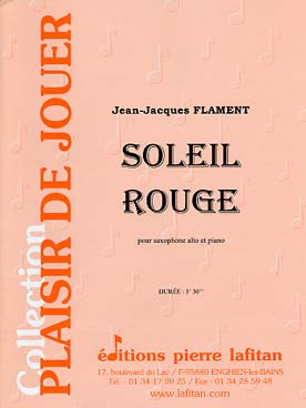 Illustration flament soleil rouge * alto *