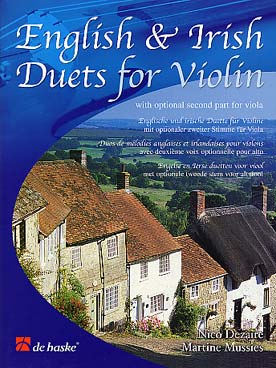 Illustration english & irish duets pour violons