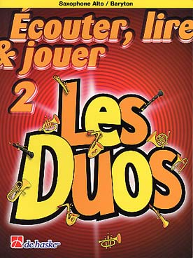 Illustration de ÉCOUTER, LIRE ET JOUER - Les Duos Vol. 2 (alto ou baryton)
