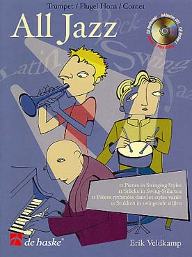 Illustration de ALL JAZZ : 11 pièces originales de Erik Veldkamp dans divers styles swing