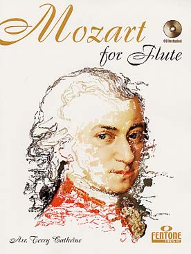 Illustration de Mozart for flute : 11 arrangements d'œuvres pour piano ou orchestre