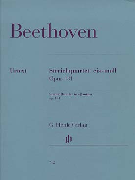 Illustration beethoven quatuor op. 131 en do # min