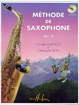 Illustration de Méthode de saxophone avec CD play-along - Vol. 2   