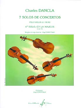 Illustration dancla solo de concerto n° 6 op. 95