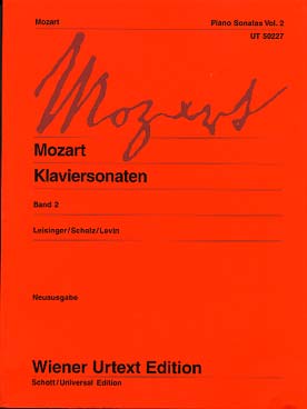 Illustration de Sonates (édition Wiener Urtext) - Vol. 2 : nouvelle édition 2003