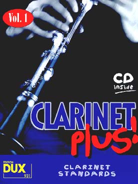 Illustration clarinet plus avec cd : standards vol 1