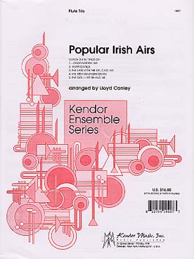 Illustration de POPULAR IRISH AIRS pour trio de flûtes (tr. Conley)