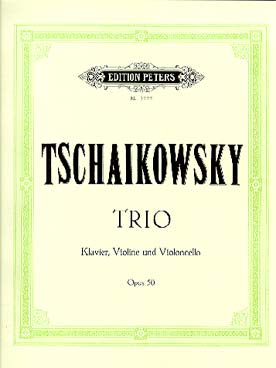 Illustration tchaikovsky trio op. 50 en la min