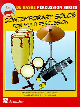 Illustration contemporary solos for multipercussion