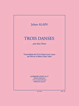 Illustration alain j trois danses