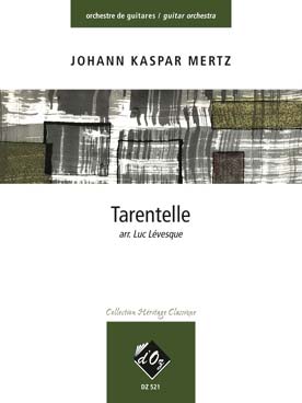 Illustration de Tarentelle, tr. Lévesque pour orchestre de guitares