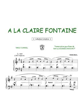 Illustration de A la claire fontaine