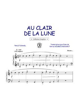 Illustration de Au clair de la lune