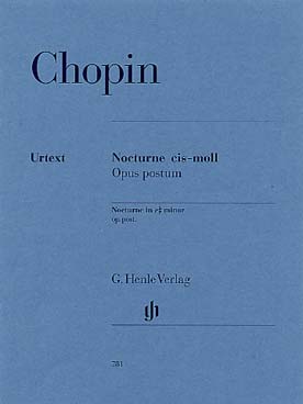 Illustration chopin nocturne  op. posth. ut # min