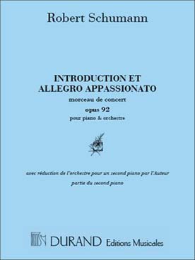 Illustration schumann introduction et allegro op. 92