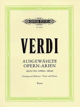 Illustration de Airs d'opéras pour ténor