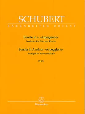 Illustration de Sonate Arpeggione D 821 en la m  (tr. Hunteler)