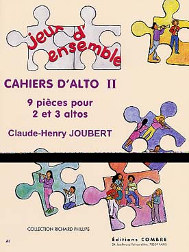 Illustration de Cahiers d'alto - N° 2 : 9 pièces pour 2 et 3 altos