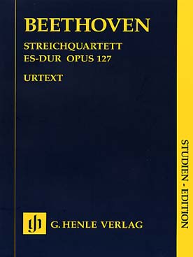 Illustration de Quatuor à cordes op. 127 en mi b M