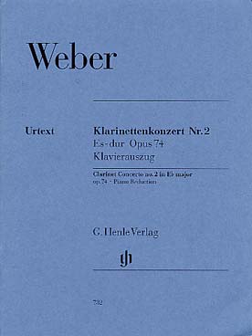 Illustration weber concerto n° 2 op. 74 mi b maj (hn)